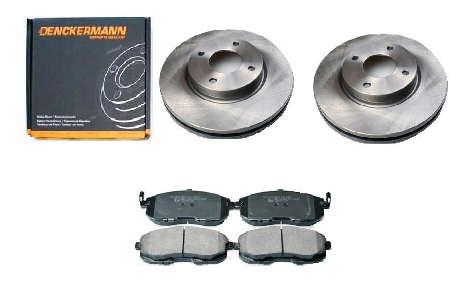 фото №1, Гальмівні диски гальмівні колодки nissan cube tiida перед 280mm kpl.