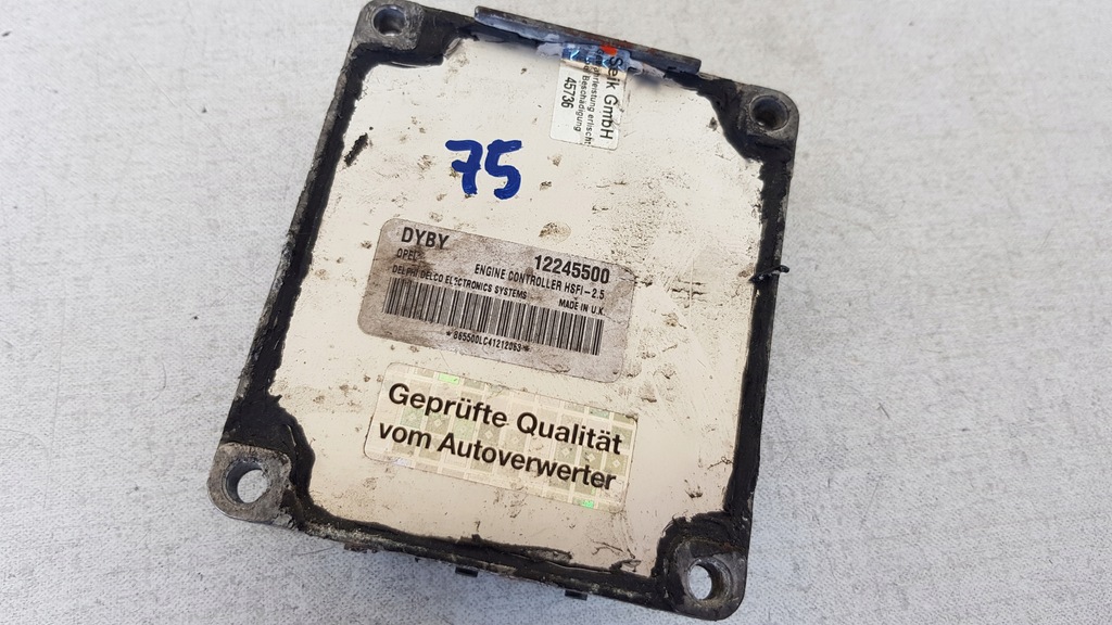 фото №1, Бортовий комп'ютер opel astra 1.6 dyby [75]