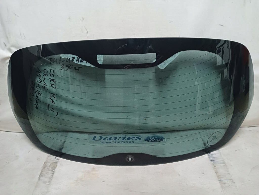 фото №1, Скло задня ford ka ii 2008-2016 as3- тонована оригінал