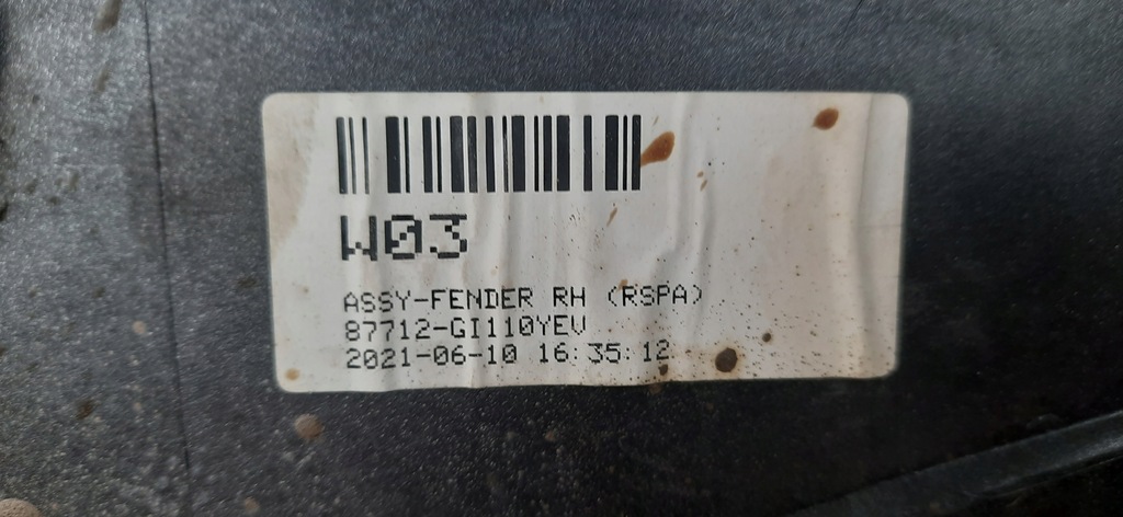 фото №10, Молдинг крила перед права hyundai ioniq v 5