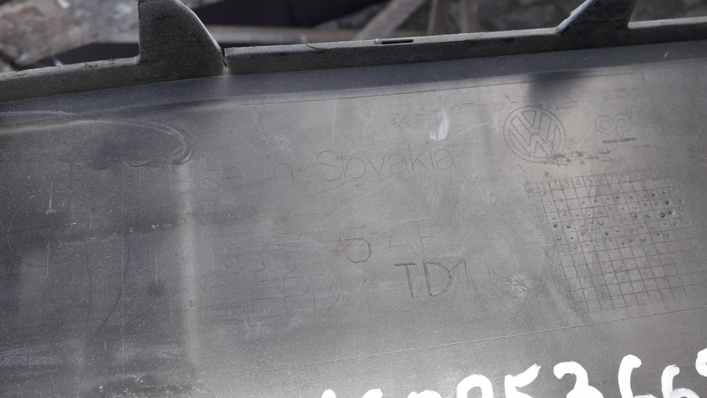 фото №14, Vw up lift 16- молдинг бампера перед 1s0853665af