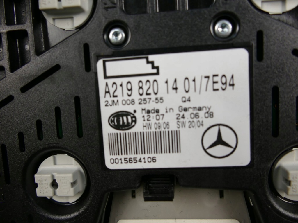 фото №6, Mercedes cls w219 lift лампа кабины освещение