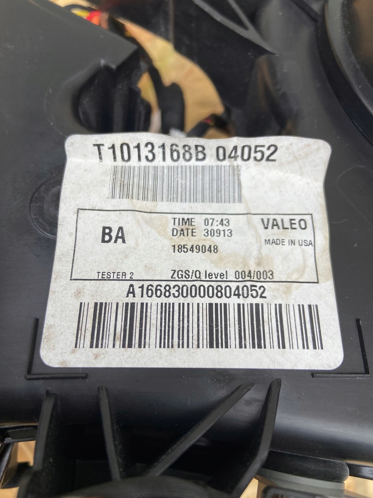 фото №6, Отопитель воздуходувка воздуховод mercedes gl x166 2013r