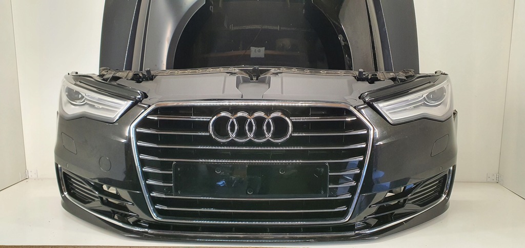 фото №7, Audi a6 c7 4g lift kompletny перед капот бампер