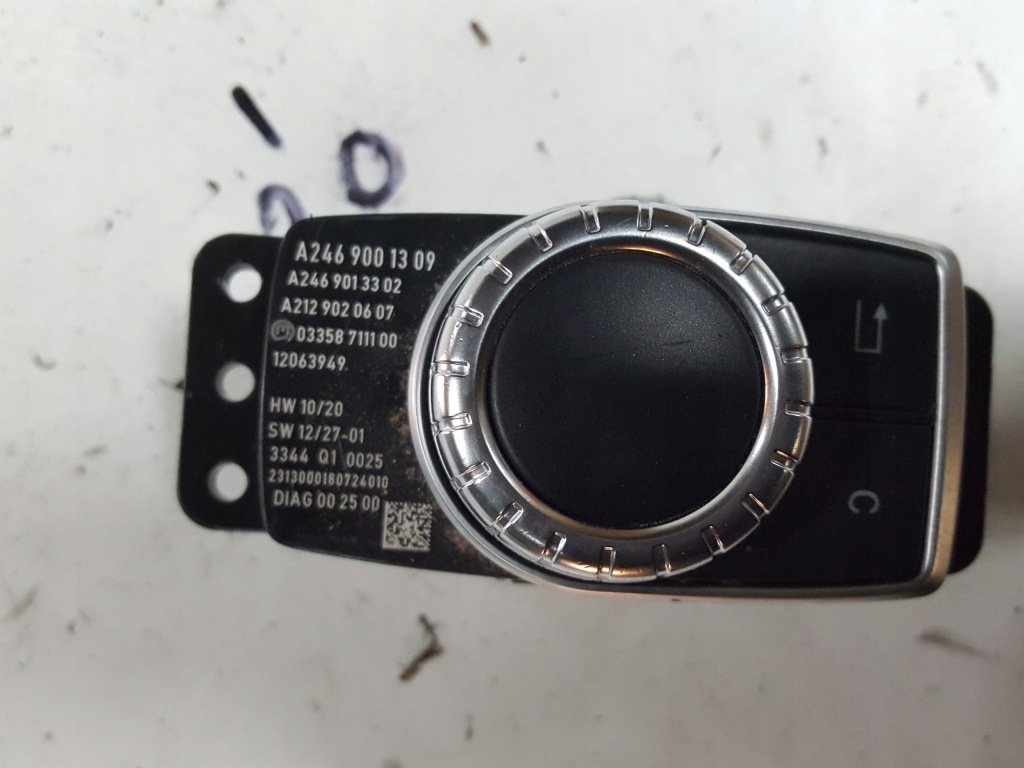 фото №1, Mercedes b w246 10r- перемикач ручка idrive