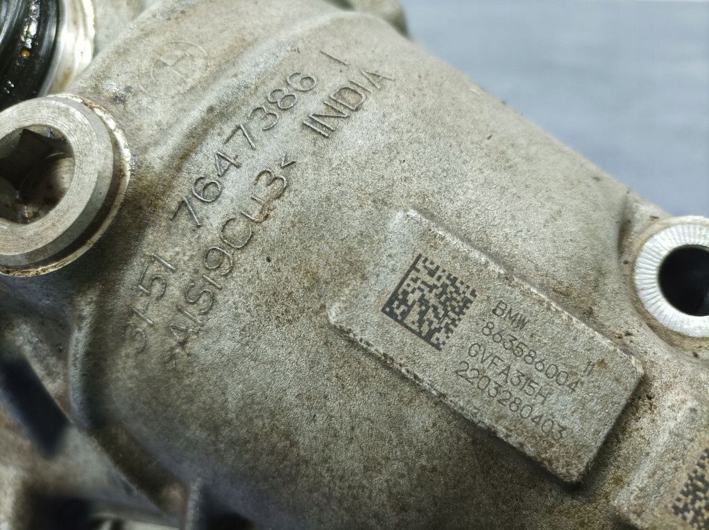 фото №7, Bmw m3 g80 3.0 t s58b30a 510 km міст передній 8635860 передавальне число 3.15