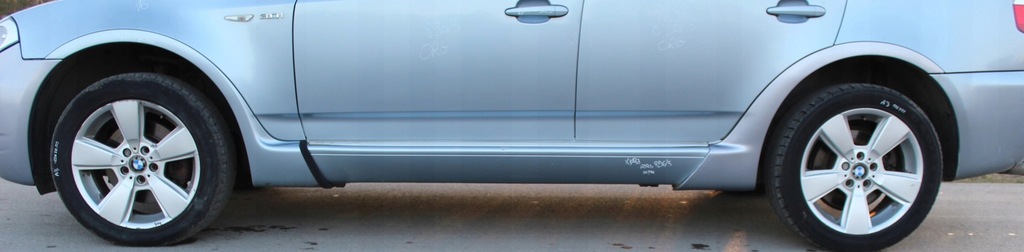 фото №1, Молдинг поріг ліва bmw x3 e83 aero 896 bluewater