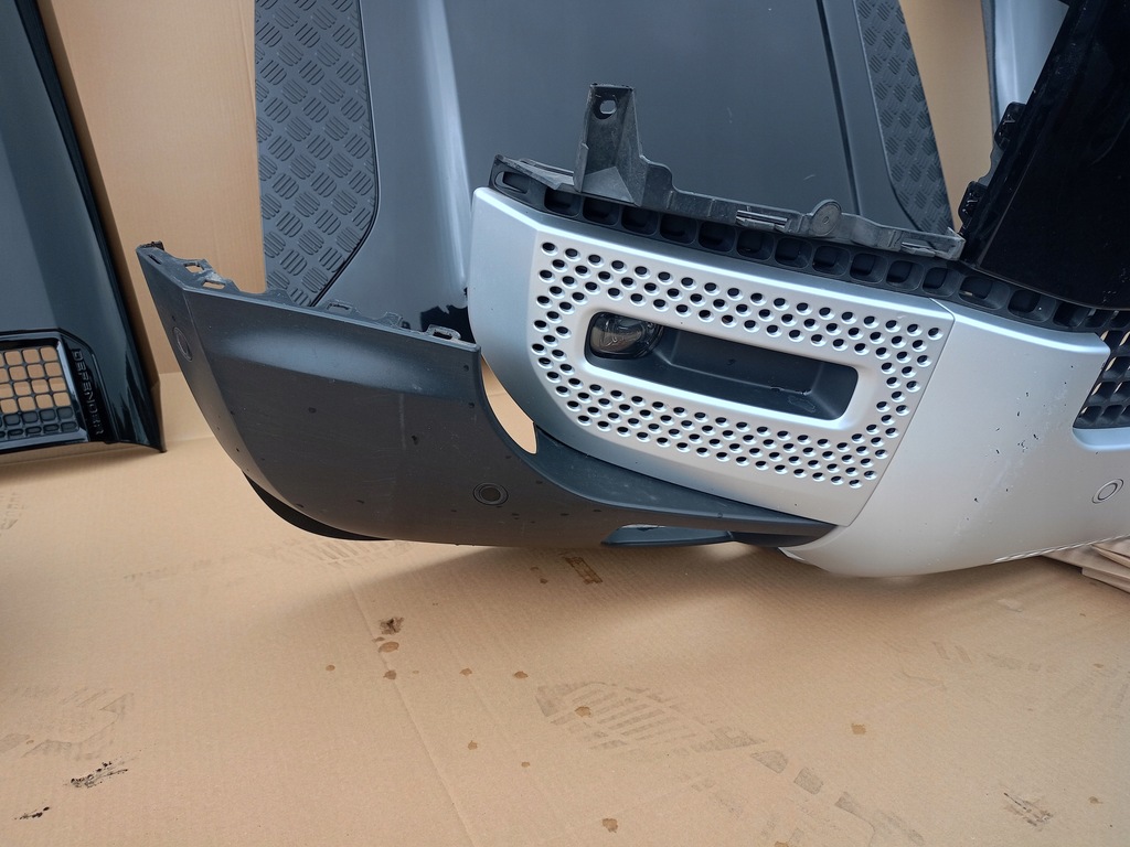 фото №10, Капот бампер лампы крылья pas радиатор land rover defender l663 дизель