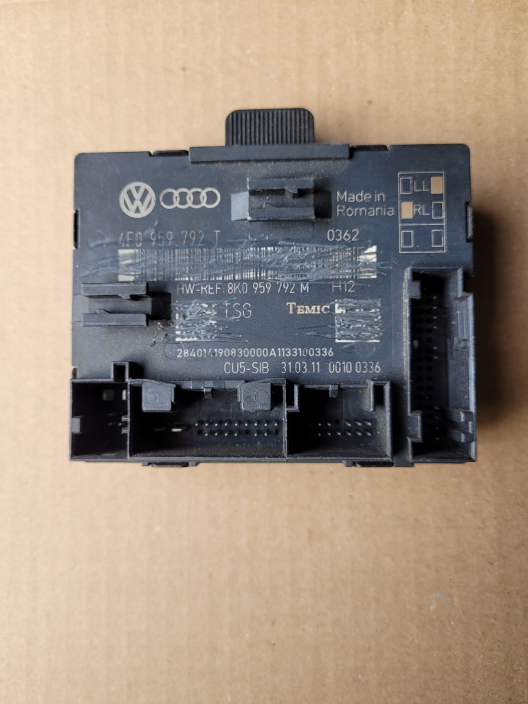 Купити Vw audi skoda блок керування двері 4f0959792m