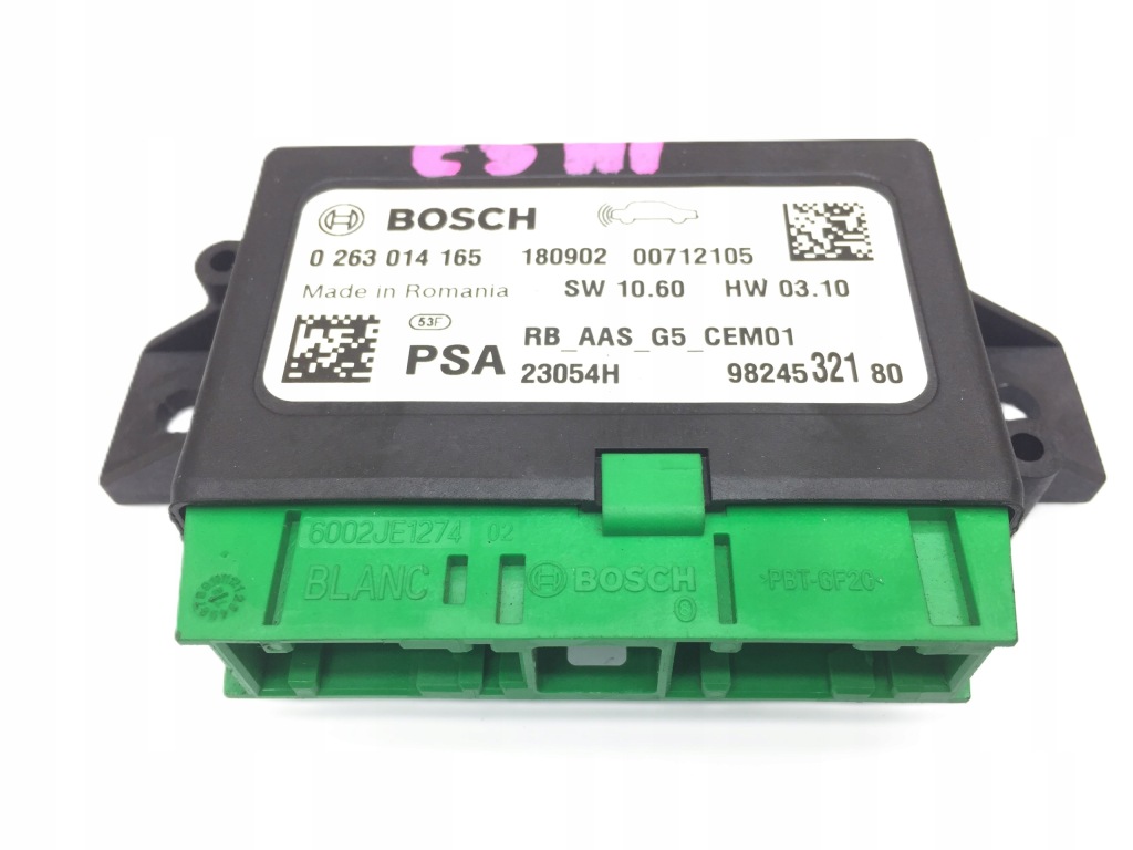 фото №1, Citroen c4 picasso ii модуль блок управления парктроник pdc