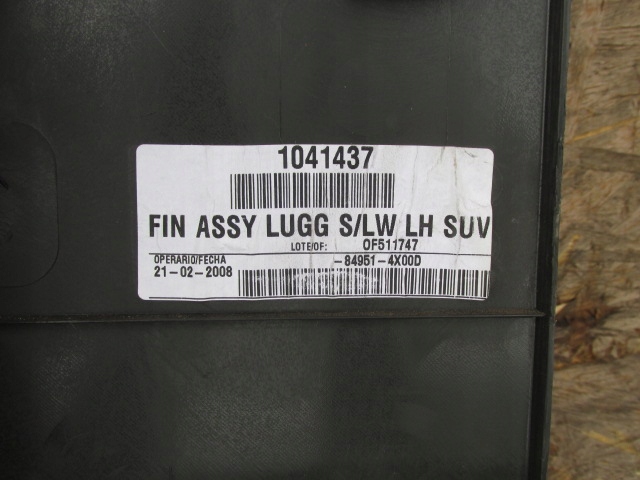фото №7, Nissan pathfinder iii r51 обшивка багажника левый 84951-4x00d