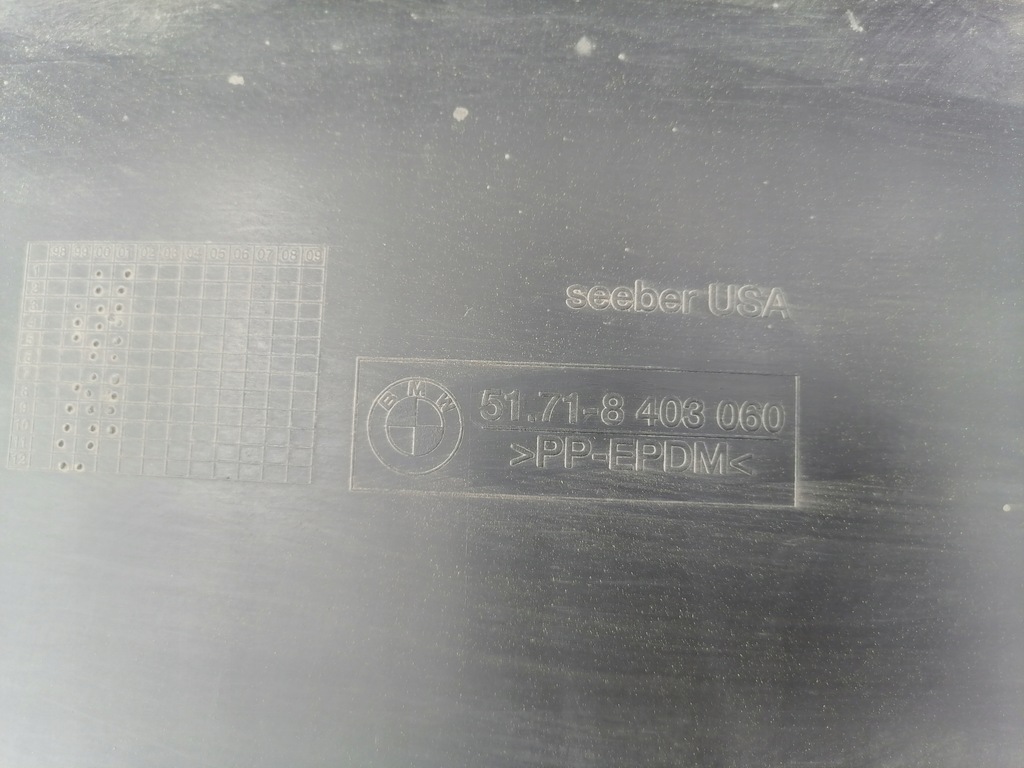 фото №6, Підкрилок правий задня задні праве bmw x5 e53 8403060