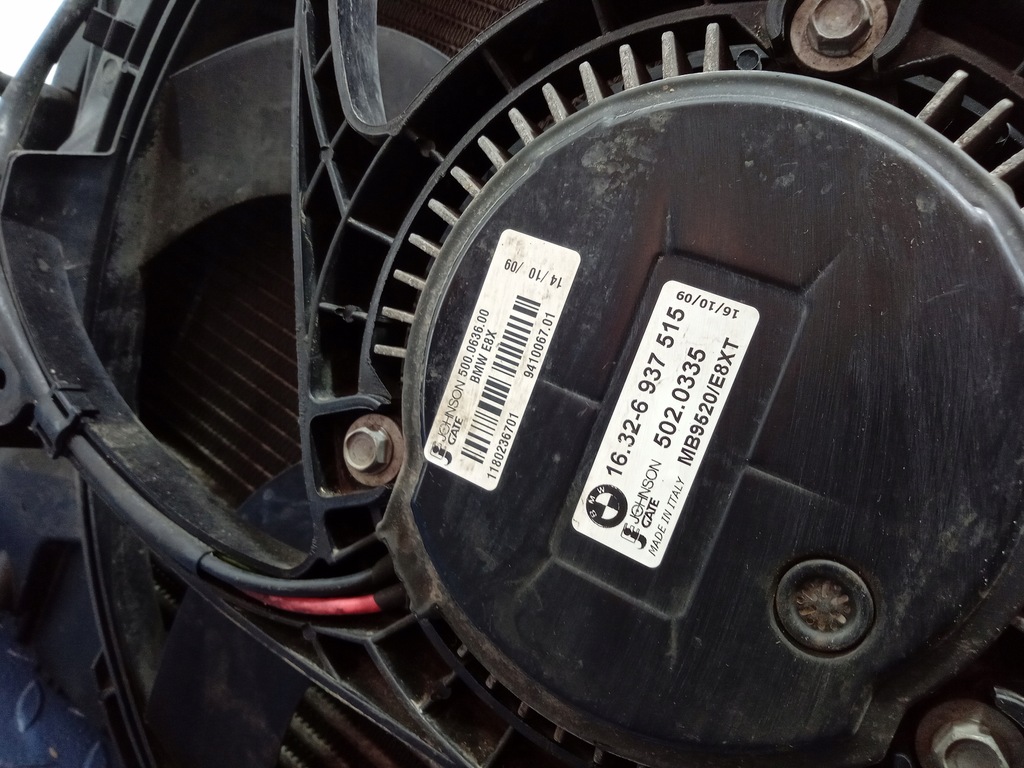 фото №5, Bmw x1 e84 2.0d радиатор вентилятор комплект 6937515