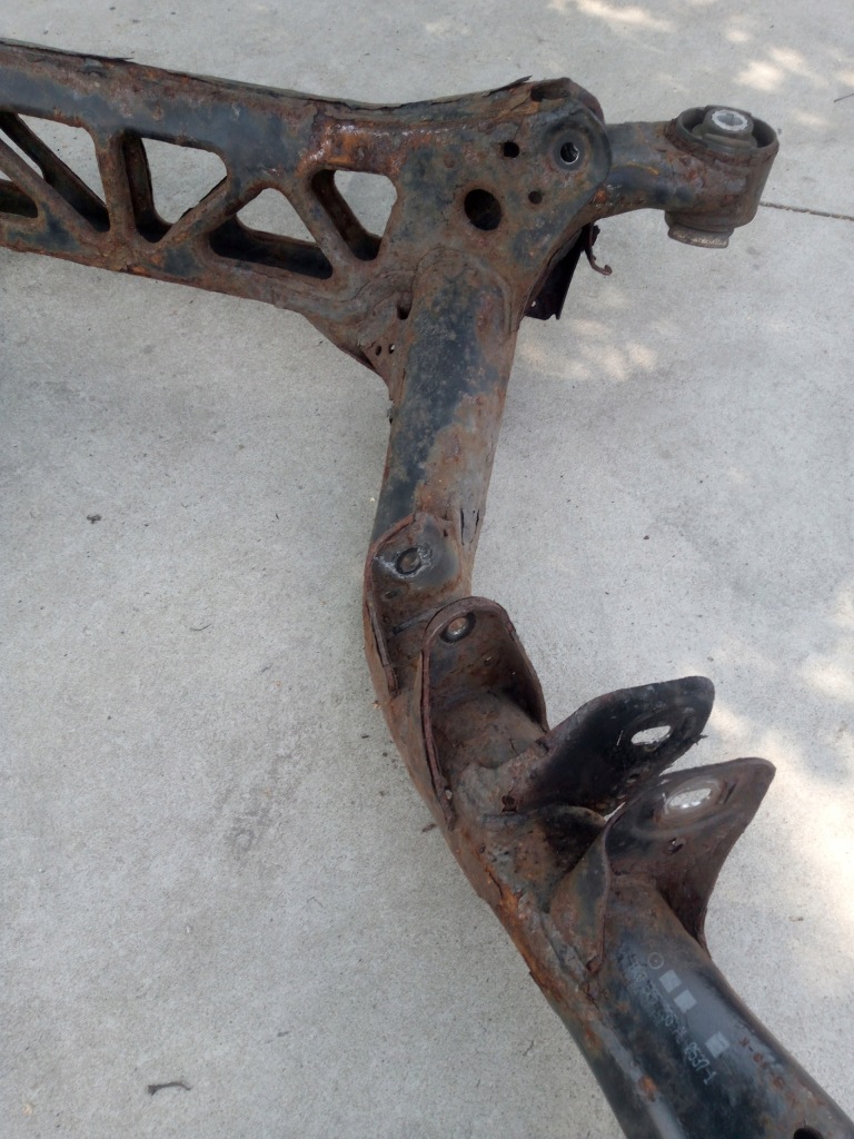 фото №6, Audi a4 b8 a5 polift!! підрамник балка підвіска задня поперечина 8k0505235al 21-9