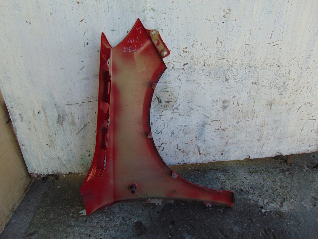 фото №11, Крыло левый перед skoda fabia ii lift 5j0821161 демонтаж