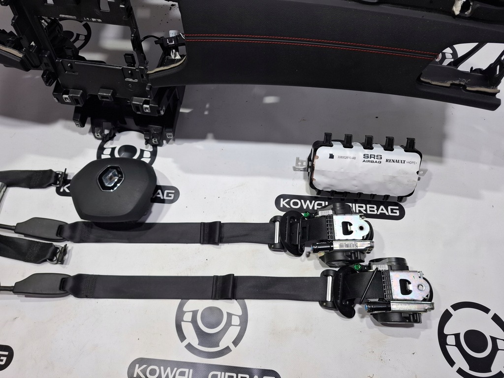 фото №6, Renault talisman bez head up czerwona nić приборная панель консоль подушка безопасности ремни oryg