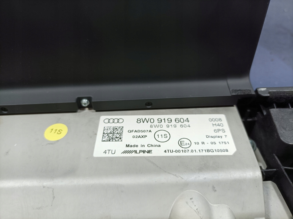 фото №7, Audi a5 f5 8w дисплей радио навигации 8w0919604