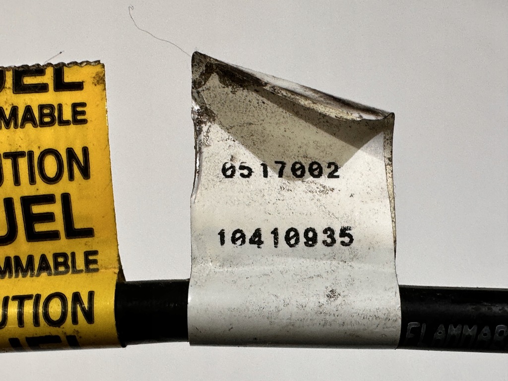 фото №6, Шланг wąż трубка топлива chevrolet corvette c5 1997 - 2004