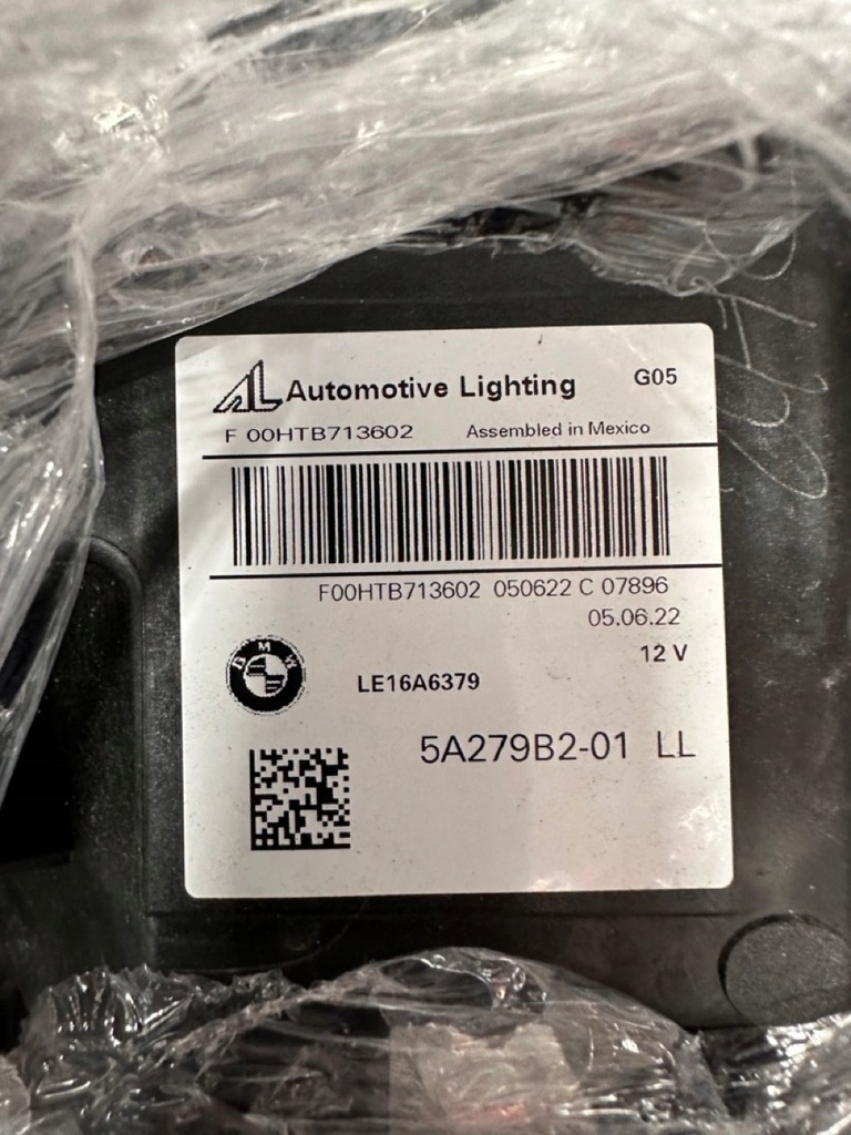 фото №14, Bmw x5 g05 x6 g06 x5m x6m лампы перед левая правая shadow bmw laser полный