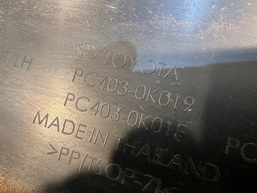 фото №13, Toyota hilux молдинг na крила лівий задня задня ліва 2020- pc403-0k019