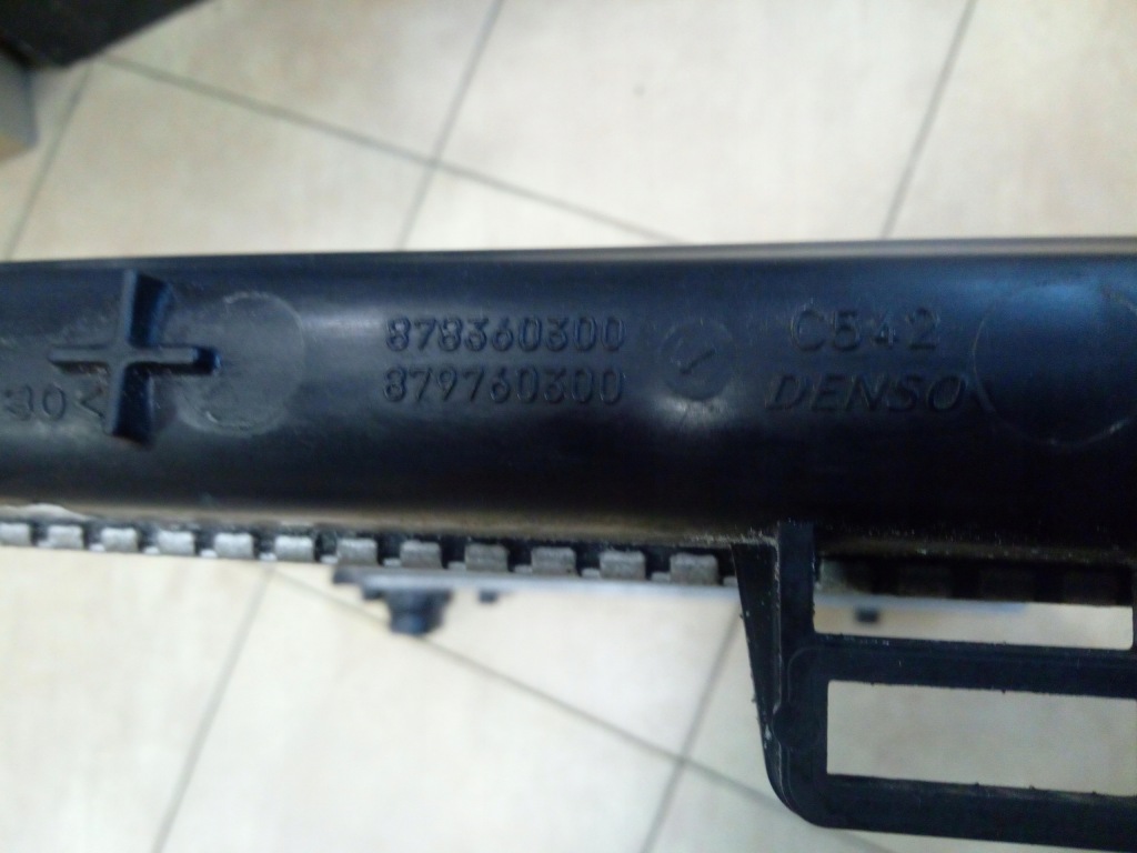 Радіатор води fiat 500 рестайлінг . 0.9 / 1.3 8797610000 / 879760300 оригінал. Ціна