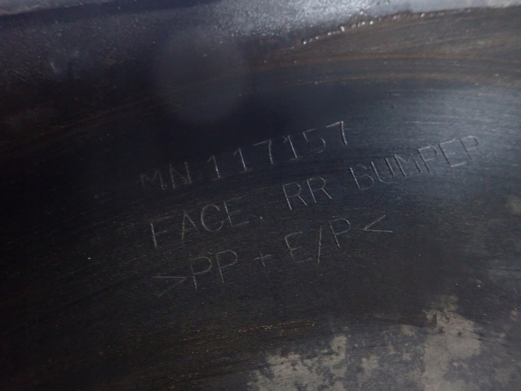 фото №10, Mitsubishi pajero iii 03-06 lift 3d бампер задняя задний mn117157