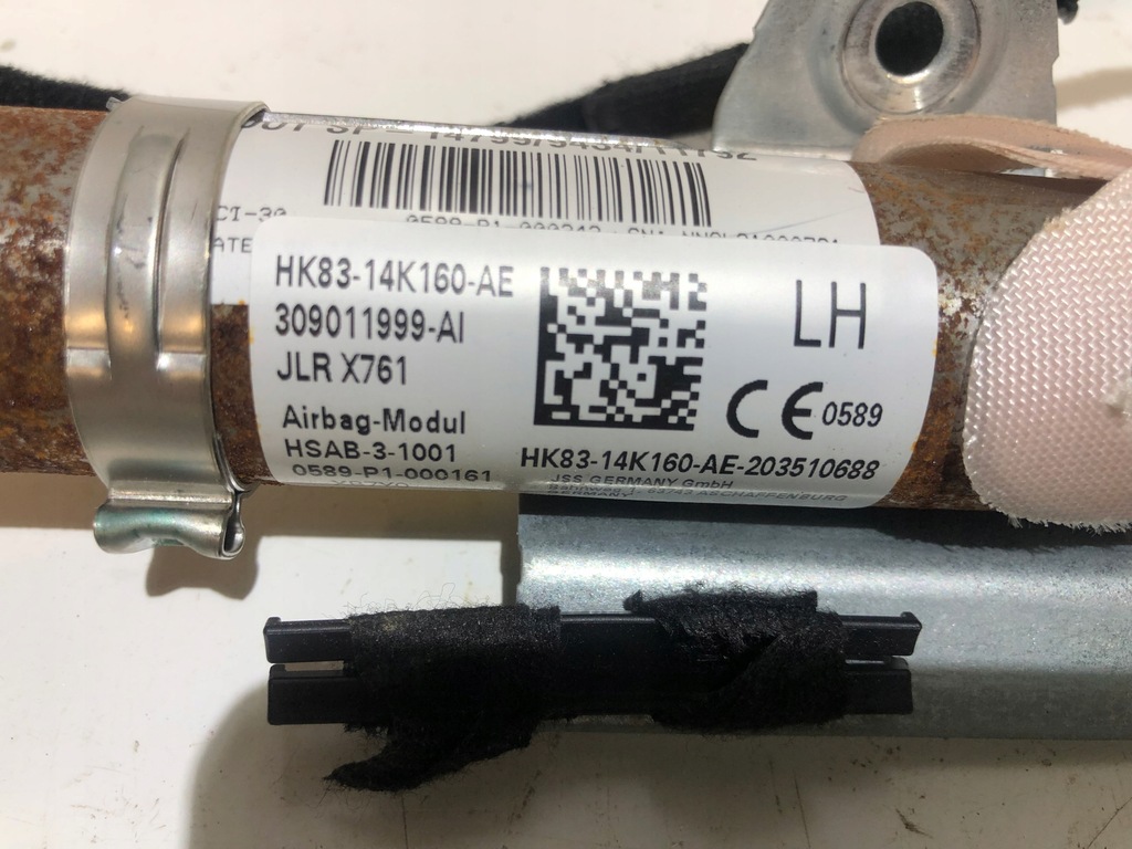 фото №4, Jaguar f-pace левая шторка безопасности подушка безопасности hk83-14k160-ae