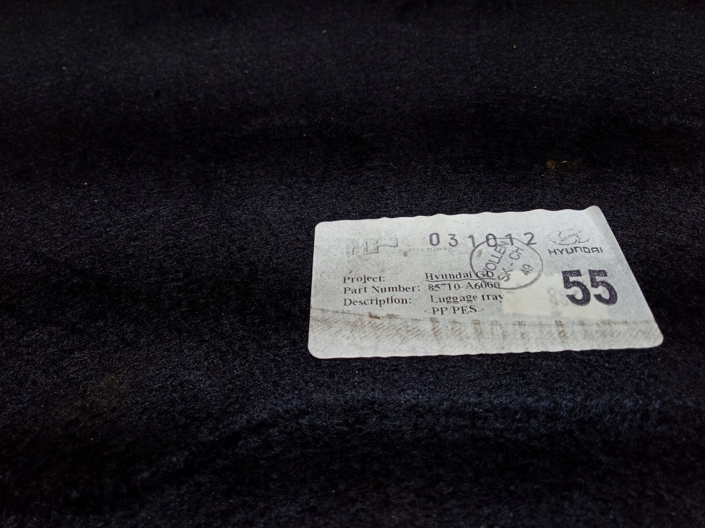 фото №4, Hyundai i30 ii gd hb 5d обшивка багажника 85710-a6000