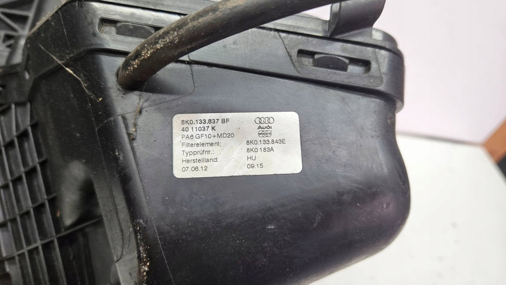 Audi a4 b8 8k a5 8t q5 8r 2.0 tdi корпус фільтра повітря 8k0133837bf Київ