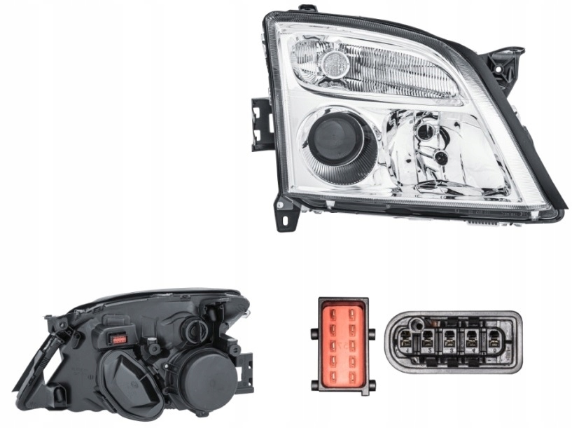 фото №1, Фара правый opel signum vectra c 01-05 ксенон