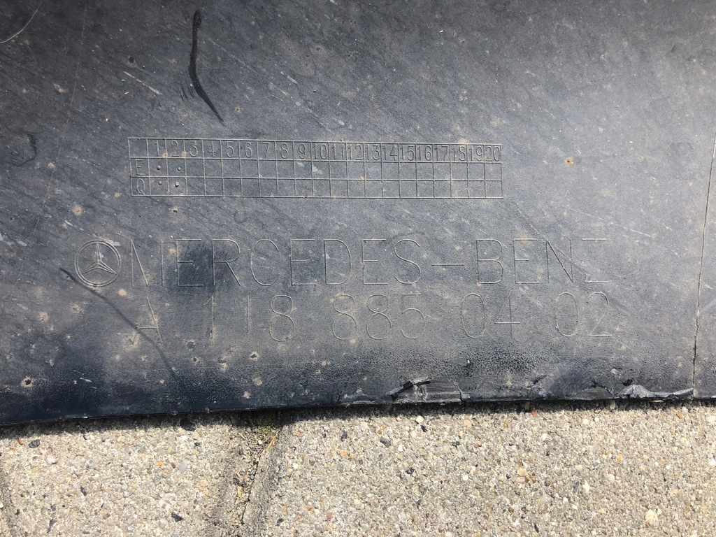 фото №8, Mercedes cla 118 1188850402 дифузор задній спойлер