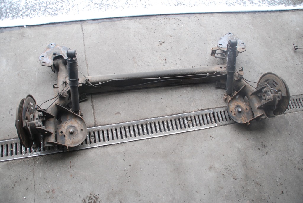 фото №1, Kangoo 2 ii 3 iii citan oś балка підвіска задня