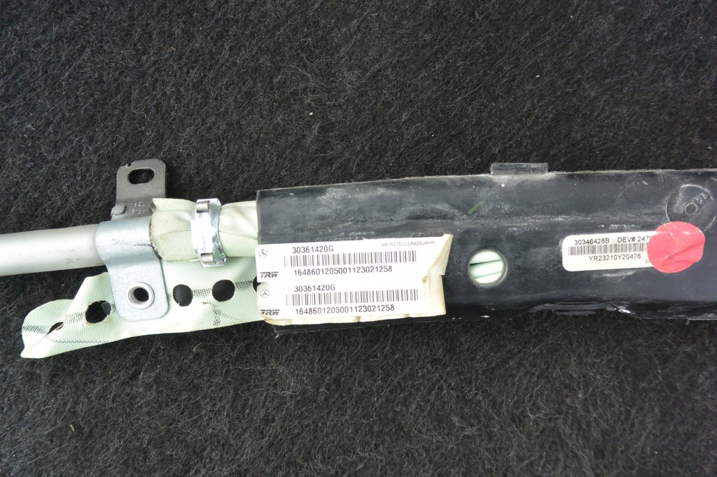 фото №6, Шторка безопасности воздушная левая правая mercedes gl 164 lift