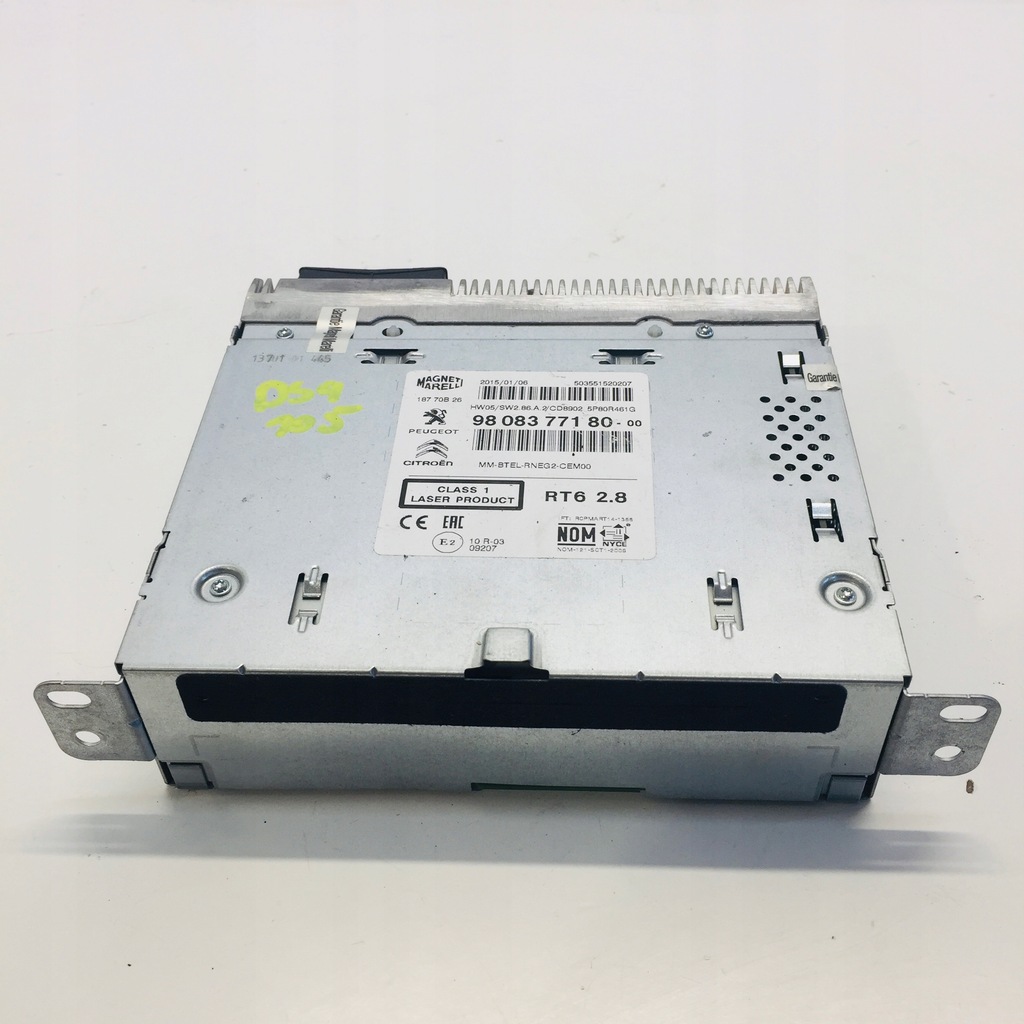 фото №1, Радио 9808377180 citroen ds4