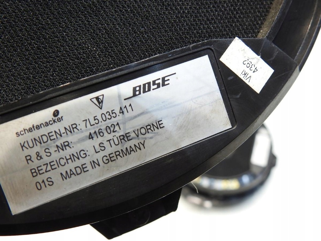 фото №8, Динамик передний перед porsche cayenne i 7l5035411