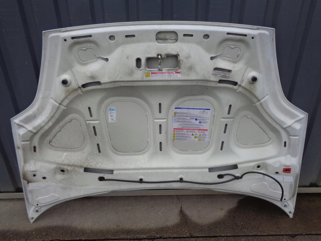 фото №13, Капот fiat grande punto / evo / 2012 белый kod 296/a