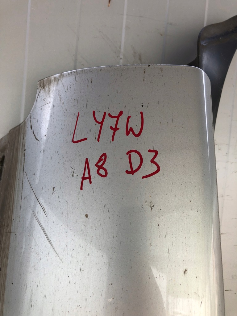 фото №8, Audi a8 d3 молдинг поріг права ly7w 4e0853860g