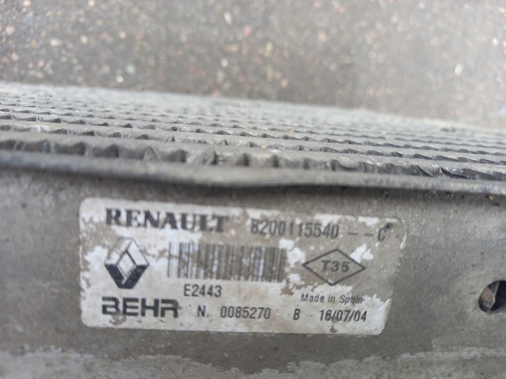 Вентилятор комплект chłodnicmegane 2 1.9 dci с Разборки