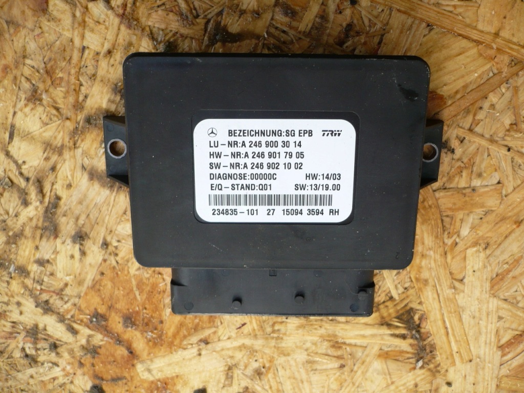 фото №1, Модуль гальма ручного a1669002700 mercedes b klasa w246