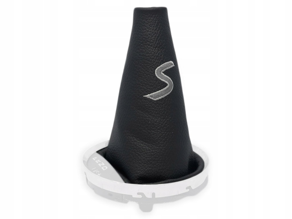 Mini cooper s r56 автоматическая коробка передач чехол переключения передач кожа вышивка s szary Доставка