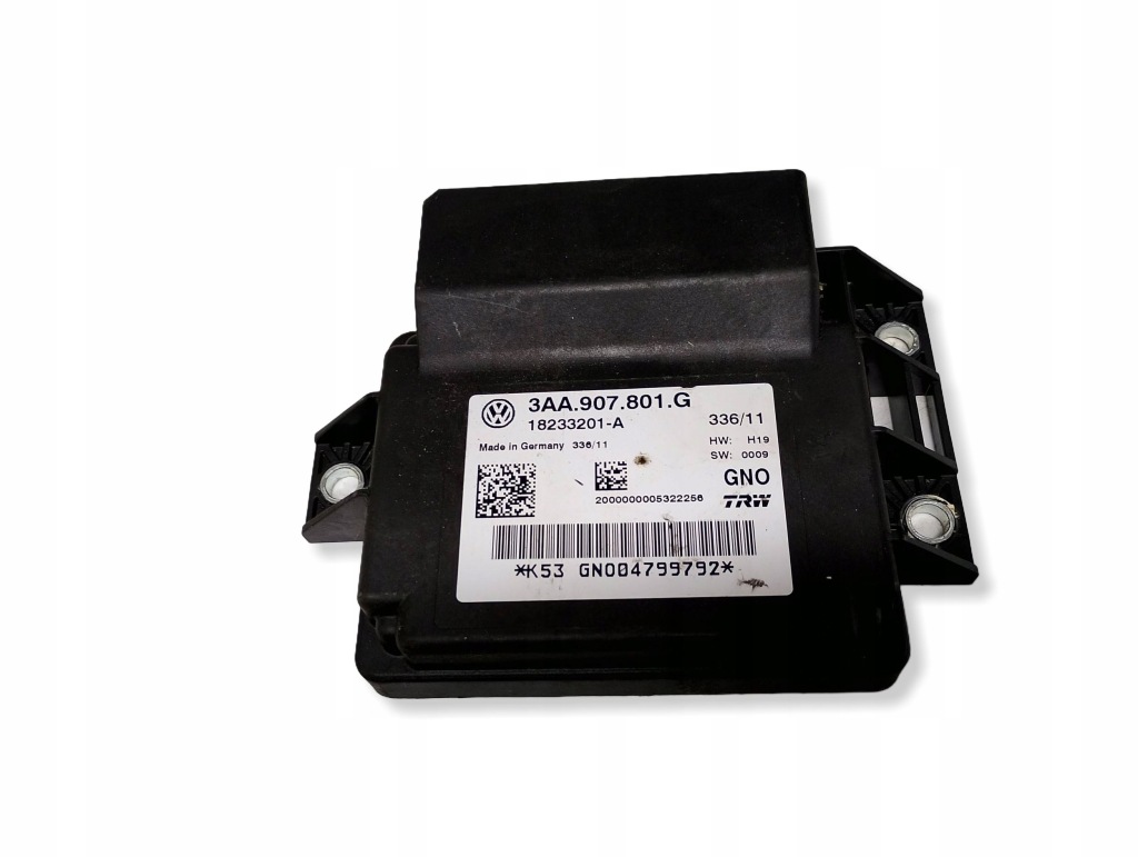 фото №1, Vw tiguan 5n passat b7 2.0 tdi блок управления модуль тормоза ручного 3aa907801g