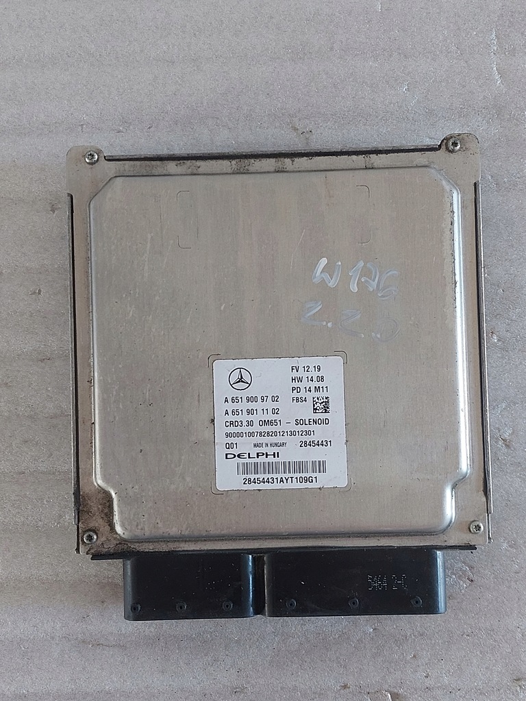 фото №1, Mercedes a klasa w176 2.2 cdti бортовий комп'ютер двигуна
