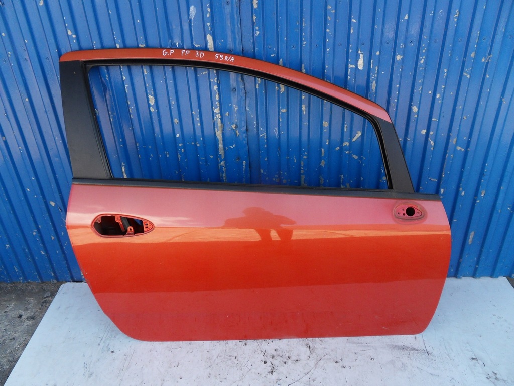 фото №1, Fiat grande punto 05-11 двері перед правий 3d 598/a
