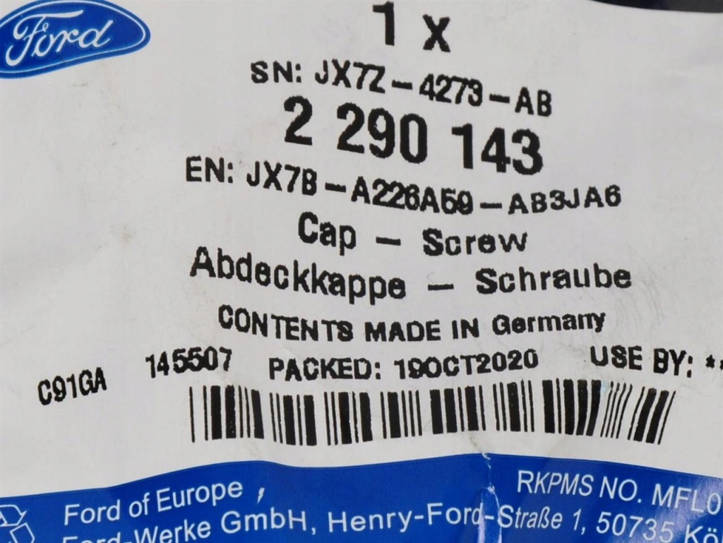 фото №4, Заглушка левая ручка внутренней kuga 20-