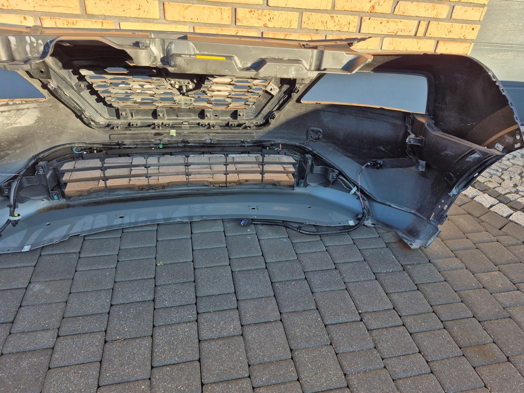 фото №7, X-trail t33 бампер передній kompletny 4xpdc камера