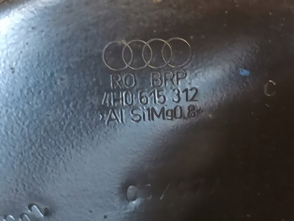 фото №7, Audi a8 d4 поворотний кулак правий перед 4h0407242l