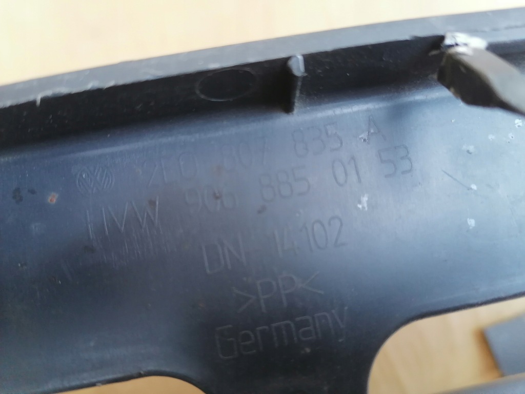 фото №9, Vw crafter решітка решітка радіатора середня бампера перед