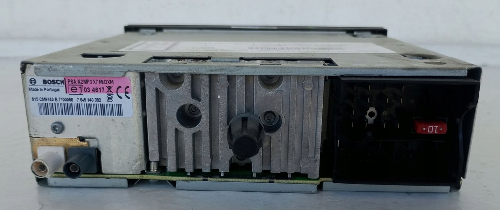 фото №7, Радіо cd mp3 citroen c5 iii x7 9666968077