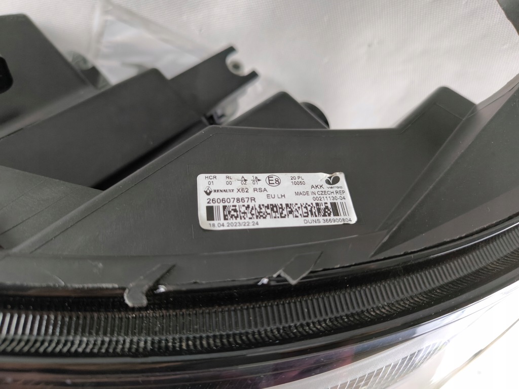 фото №8, Renault master iii lift iv відбивач лівий led лампа 260607867r