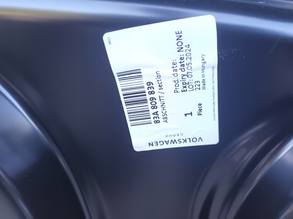 фото №7, Audi q3 ii 83a порог блок двигателя левый обшивка